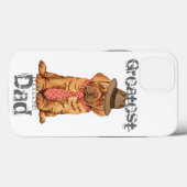 Dogue de Bordeaux Dad Case-Mate iPhone Case (Achterkant (horizontaal))