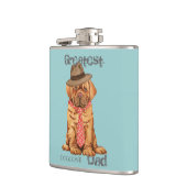 Dogue de Bordeaux Dad Heupfles (Links)
