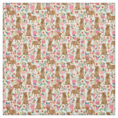 Dogue de bordeaux flankerende flankerende stoffen (Swatch)