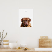 Dogue De Bordeaux Impression Personnalisée (Cuisine)