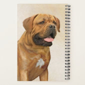Dogue de Bordeaux Peinture - Cute Original Chien A (Dos)