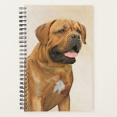 Dogue de Bordeaux Peinture - Cute Original Chien A (Devant)