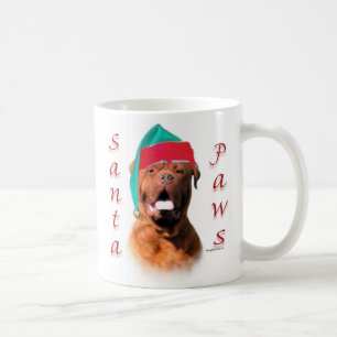 Dogue de Bordeaux Santa Paws Koffiemok