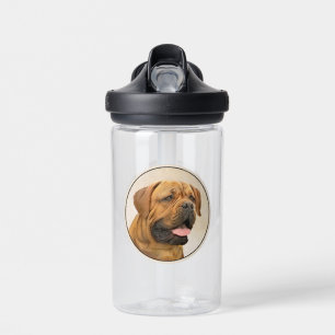 Dogue de Bordeaux Schilderij - Originele Honden Ku Waterfles