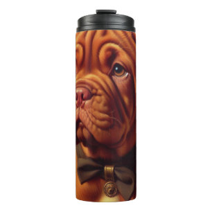  Dogue de Bordeaux Schilderij Thermosbeker