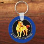 Dogue de Bordeaux sleutelhanger (Voorkant)
