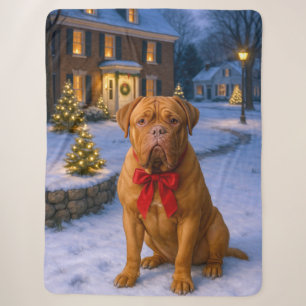 Dogue de Bordeaux Vakantie Sherpa Deken