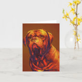 dogue DEBordeaux kaart (Gele Bloem)