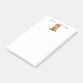 Dogue Heart mama Post-it® Notes (Schuin)