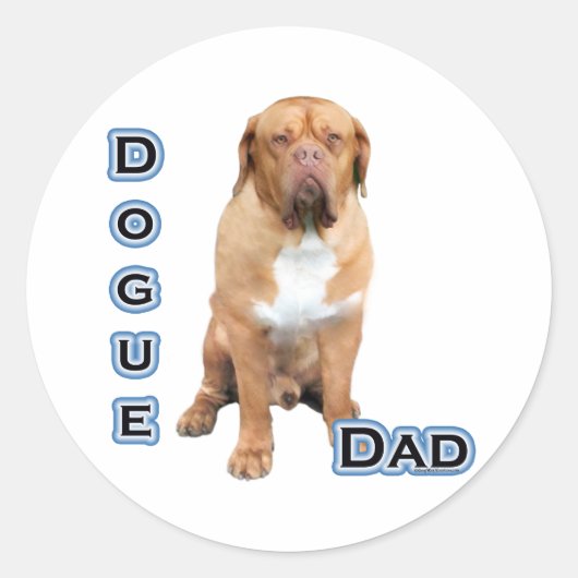 Dogue Pap 4 - Sticker (Voorkant)
