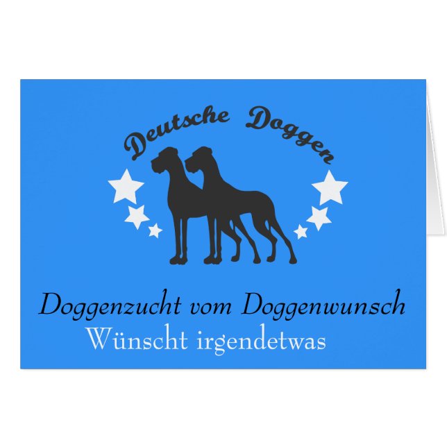 Dogues allemands (Devant horizontal)