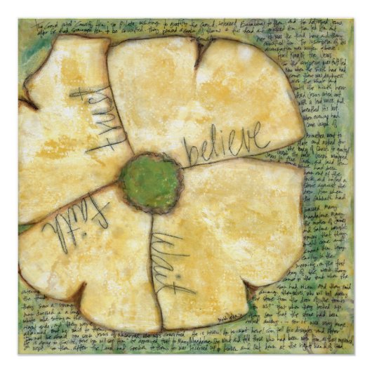 Dogwood 20 x 20 Perfect Poster (Voorkant)