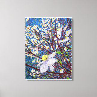Dogwood Blossom Canvas Afdruk