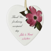 Dogwood Blossom / Favoriet Keramisch Ornament (Rechts)