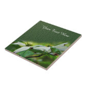 Dogwood Blossom Flower Art Tegeltje (Zijkant)