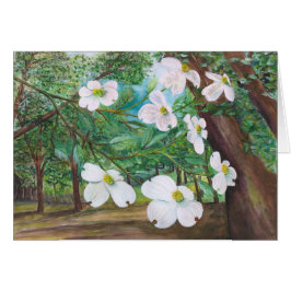 Dogwood Canopy Waterverf en Acrylverf