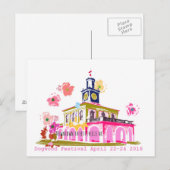 Dogwood Festival 2016 in het centrum van Fayettevi Briefkaart (Voorkant / Achterkant)