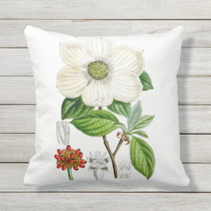 Dogwood Flower Outdoor Sierkussen 16x16