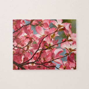 Dogwood Flowers roze Legpuzzel