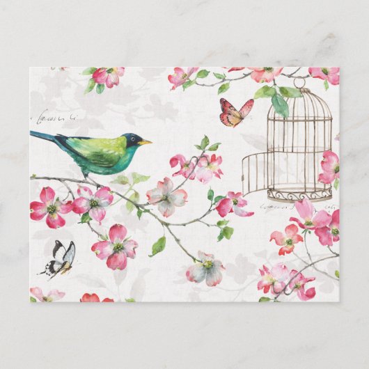 Dogwood Garden Briefkaart (Voorkant)