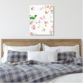 Dogwood Garden Canvas Afdruk (Insitu (Slaapkamer))