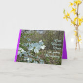 Dogwood Inspirerend-customize Kaart (Gele Bloem)