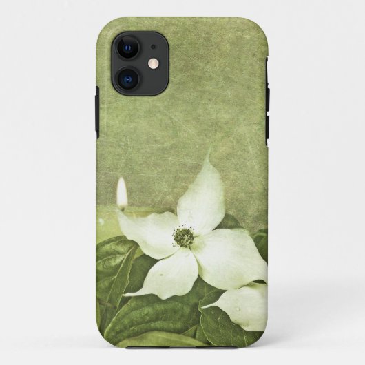 Dogwood met kaars Case-Mate iPhone case (Achterkant)