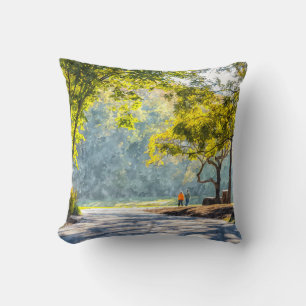 Dogwood Stroll Painterly Kussen