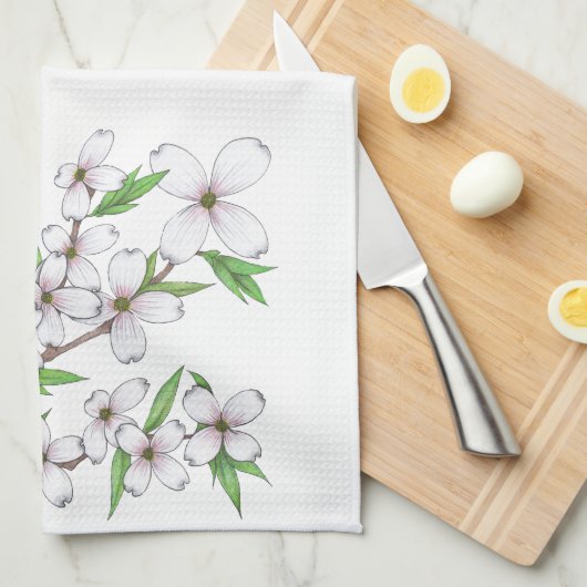 Dogwood Theedoek (Quarter Fold)