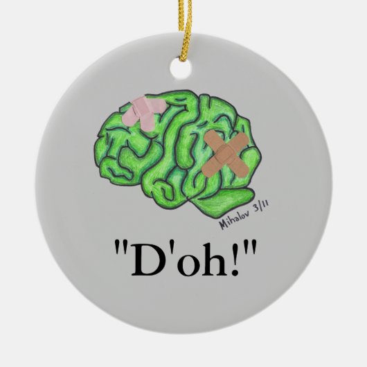 "D'oh !" ornement (Devant)