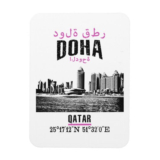 Doha Magneet (Verticaal)