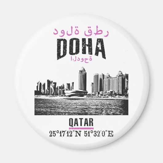Doha Magneet (Voorkant)