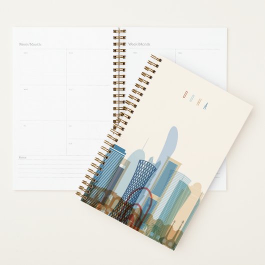 Doha, Qatar | City Skyline Planner (Display)