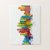 Doha Qatar Skyline Legpuzzel (Verticaal)