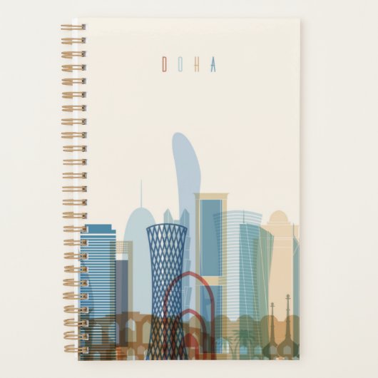 Doha, Qatar | Ville Skyline (Devant)