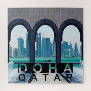 Doha Square Puzzle Legpuzzel