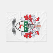 Doherty Coat of Arms Fleece Deken (Voorkant (Horizontaal))