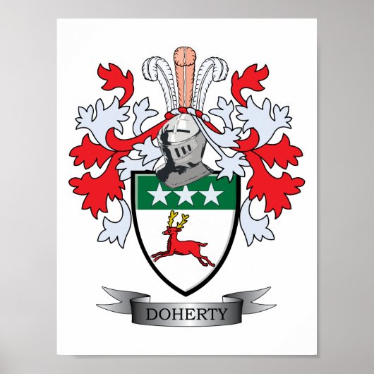 Doherty Coat of Arms Poster (Voorkant)