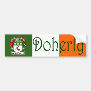 Doherty Wapenschild Vlag Bumpersticker