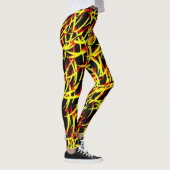 Doigts des Leggings de flamme (Droite)