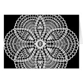 Doily Art Kaart (Voorkant Horizontaal)