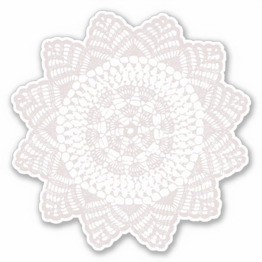 Doily Sticker (Voorkant)