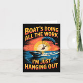 Doing All The Work Parasailer Paragliding Parasail Kaart (Voorkant)