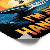 Doing All The Work Parasailer Paragliding Parasail Poster (Hoek)