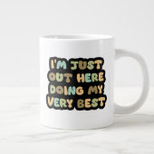 Doing My Best 😁 tasse de café de spécialité (Droite)