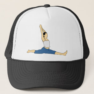 Doing Yoga Trucker Pet
