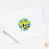 doit scooter les autocollants de fleurs vertes (Enveloppe)