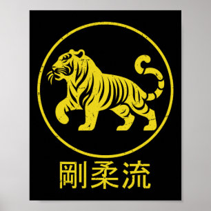 Dojo-training karate beste erfenis van traditionel poster