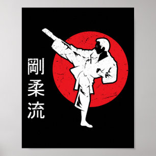 Dojo Training Karate Beste Legacy Van Traditionele Poster