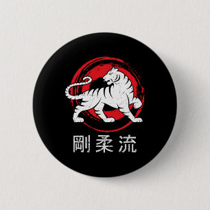 Dojo Training Karate Beste Legacy Van Traditionele Ronde Button 5,7 Cm
